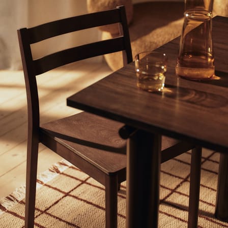 Table rectangulaire Atura bois marron / 160 x 90 cm - Ferm Living