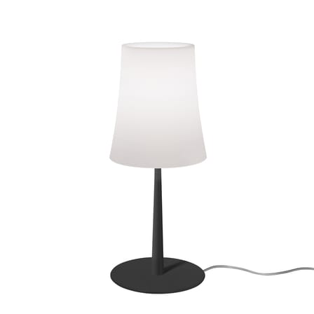 Tischleuchte Birdie Easy Small plastikmaterial schwarz / H 43 cm - Foscarini