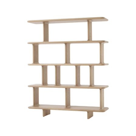 Étagère Archivo JH45 by Jaime Hayon bois naturel / L 140 x H 168 cm - &tradition