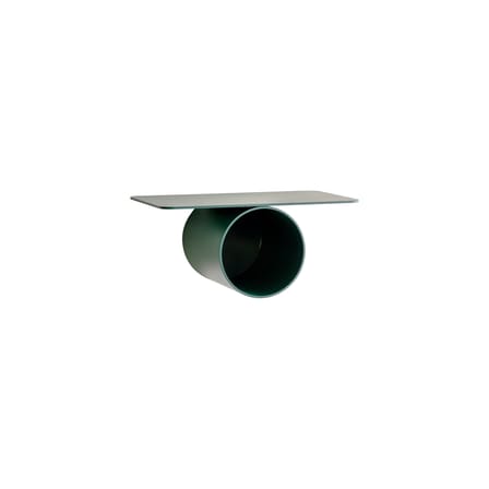 Étagère Pipeline Solo métal vert / L 37 cm - raawii