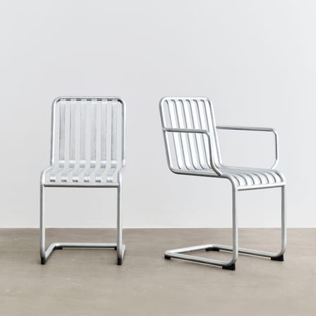 Fauteuil de repas Palissade Cantilever métal / Small - Hay
