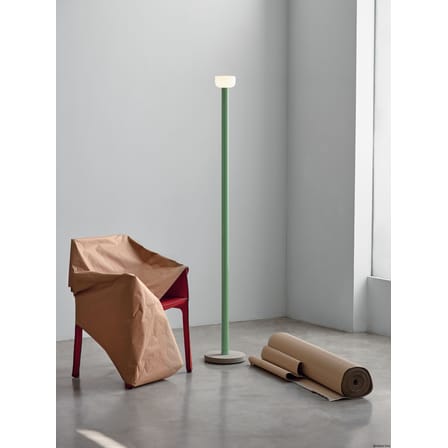 Lampadaire Bellhop / Base ciment - H 178 cm - Flos