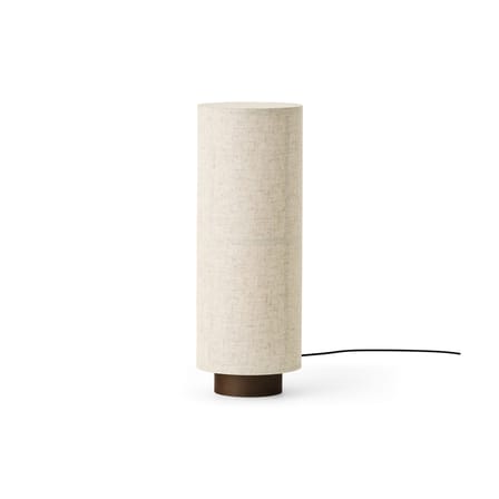 Lampe de table Hashira tissu beige / Ø 18 x H 49,5 cm - Lin - Audo Copenhagen