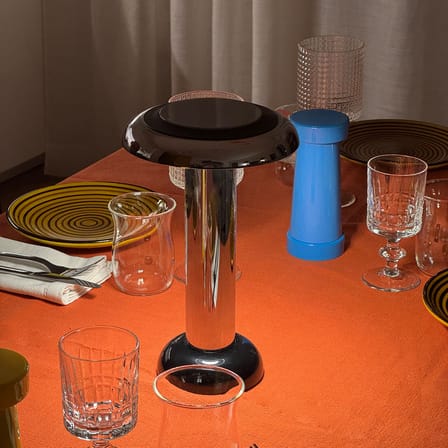 Lampe sans fil rechargeable PL6 LED / By George Sowden - Ø 16 x H 26 cm - SOWDEN