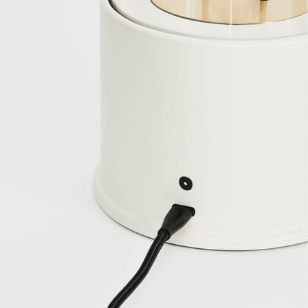 Lampe sans fil rechargeable The Muse 2.0 métal blanc / IP44 - TALA