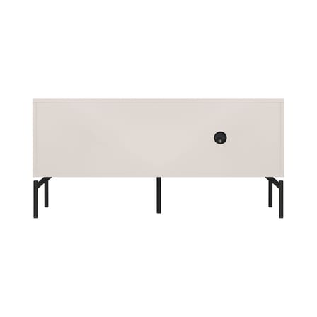 Mobile TV Met Mini legno grigio / L 116 x H 55 cm - NOO.MA