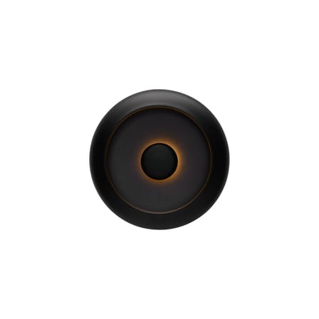 Oloha Small Outdoor wall light metal black / Wireless lamp - Ø 22.5 cm - Fatboy