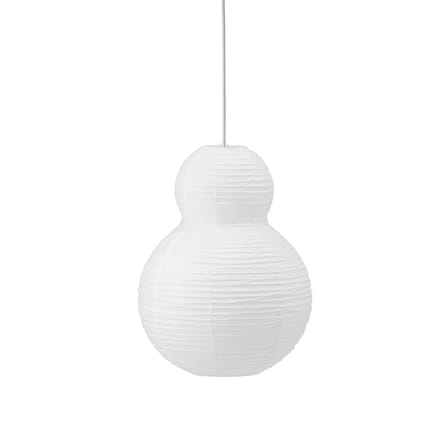 Paralume Puff Bubble carta bianco / Carta di riso - Ø 35 x H 50 cm - Normann Copenhagen