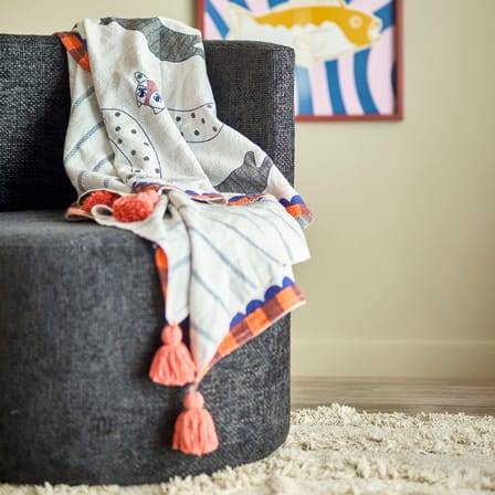 Plaid Missy / 160 x 130 cm - Bloomingville