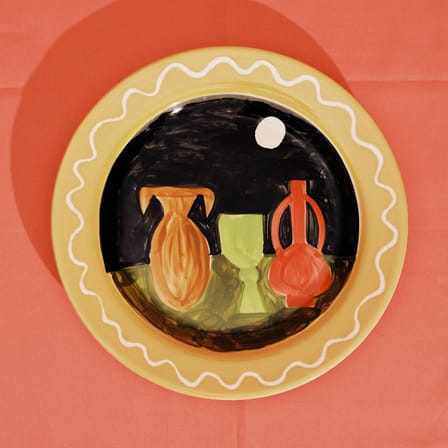 Dreams Delicia 02 Plate ceramic multicoloured / Set of 2 - Ø 25.8 cm - Serax