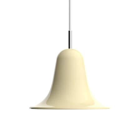 Suspension Pantop métal beige / Ø 23 cm - Verner Panton (1980) - Verpan