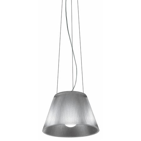 Suspension Roméo Moon S1 verre transparent / Philippe Starck, 1996 - Flos