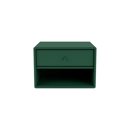 Table de chevet murale Dash bois vert / Console - L 35,4 x P 30 x H 24 cm - MONTANA