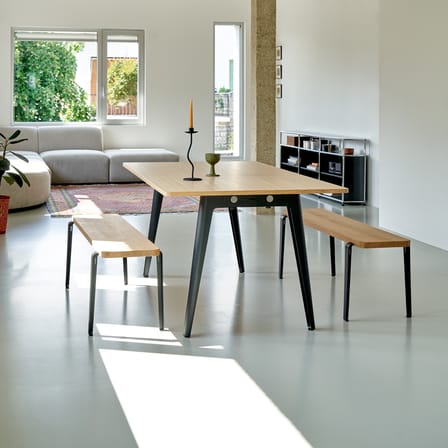Table rectangulaire New Modern / 160 x 95 cm - Chêne éco-certifié / 6 à 8 personnes - TIPTOE
