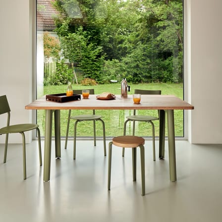 Table rectangulaire New Modern / 160 x 95 cm - Chêne éco-certifié / 6 à 8 personnes - TIPTOE