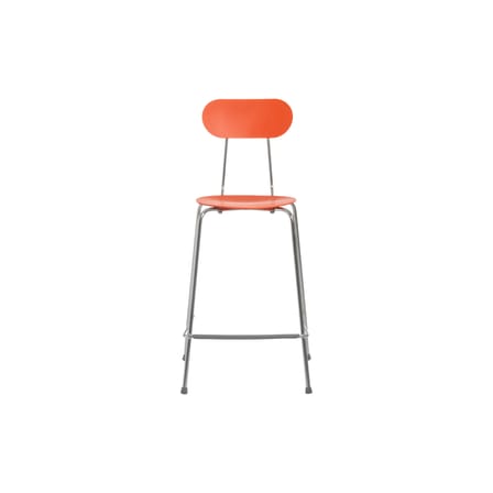 Chaise de bar Mariolina orange / H 66 cm - Magis
