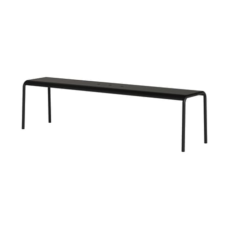 Panorama Bench metal black / L 170 cm - TIPTOE