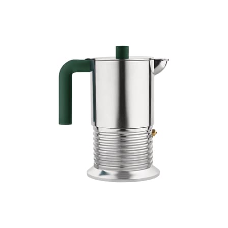 Cafetière italienne Vite vert / 6 tasses - 30 cl / Induction - Alessi