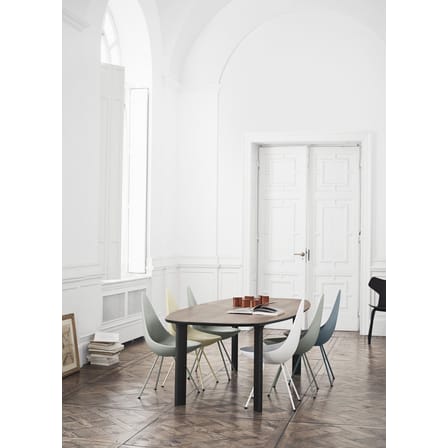Chaise Drop plastique blanc / Réédition 1958 - Fritz Hansen