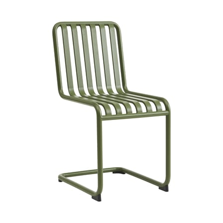 Chaise Palissade Cantilever métal vert - Hay