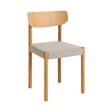 Chaise rembourrée Pack 11 / Dossier contreplaqué - Hay