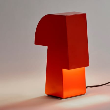 Lampada da tavolo Nizou metallo rosso - Serax