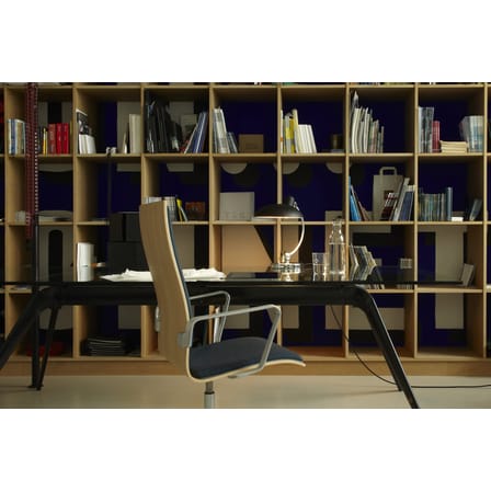 Lampe de table Kaiser idell métal blanc / Réédition 1930 - Fritz Hansen