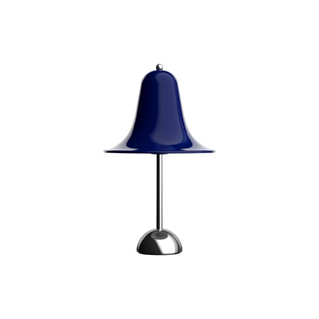 Lampe de table Pantop métal bleu / Ø 23 cm - Verner Panton (1980) - Verpan
