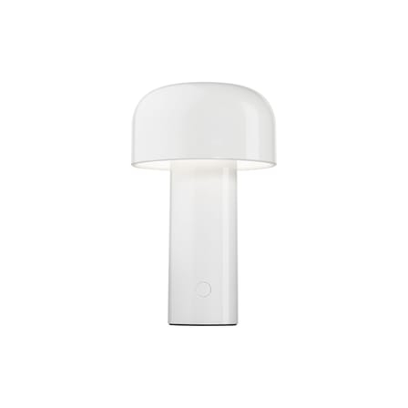 Lampe sans fil rechargeable Bellhop plastique blanc - Flos