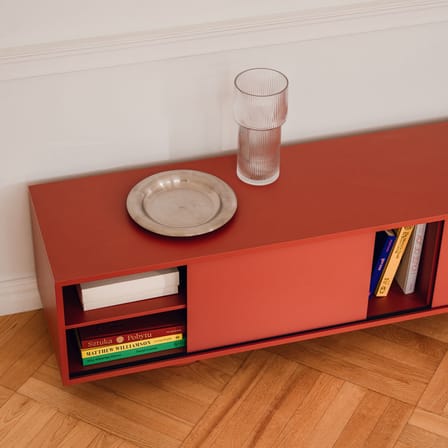 Mobile TV Taro legno arancione / L 160 x P 42 x H 48 cm - NOO.MA