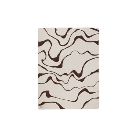 Plaid Felu marron / 150 x 200 cm - NOO.MA