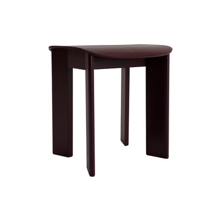 Tabouret Chisel 10 bois bordeaux - Hay