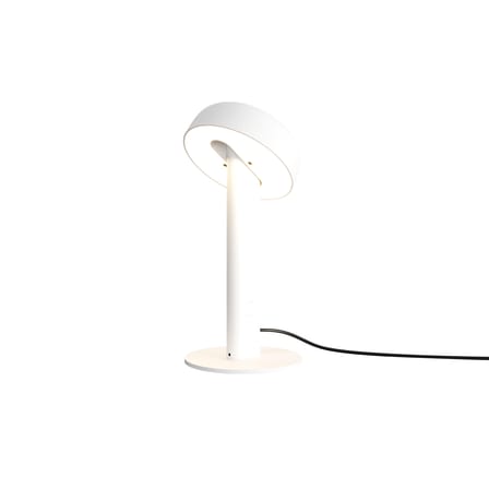 Tischleuchte NOD LED metall weiß / Metall - H 25 cm - TIPTOE