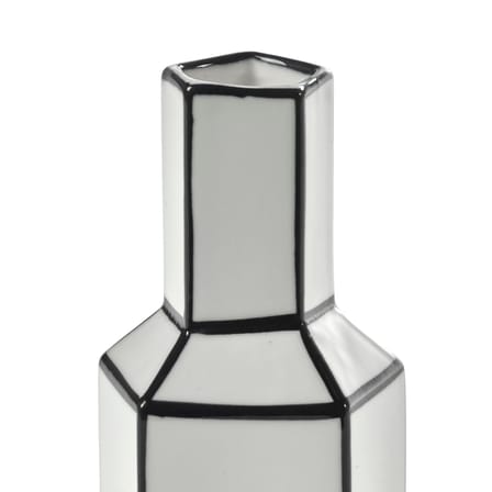 Vase Carte Blanche céramique blanc / Medium - Ø 6,3 x H 12 cm - Serax