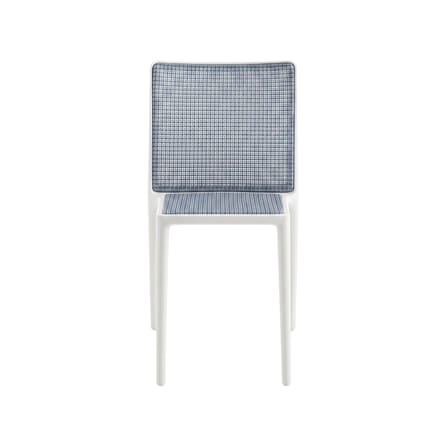 Chaise empilable Belvedere Tech / OUTDOOR - Tressage technopolymère - Kartell