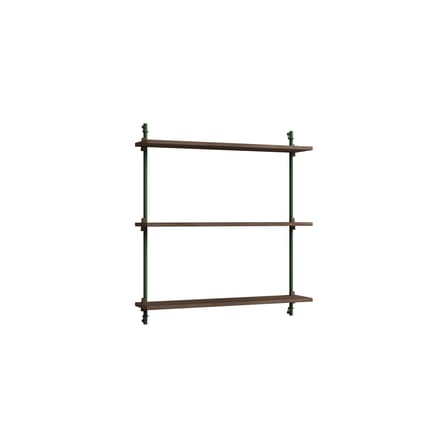 Étagère Wall Shelving – ws.85.1 bois marron / L 85 x H 85 cm x Prof. 17,5 cm - MOEBE