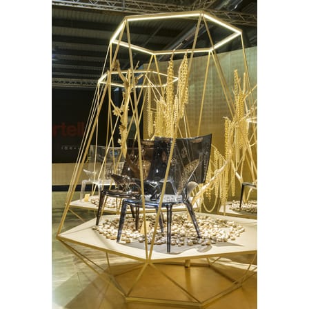 Fauteuil Uncle Jim plastique transparent / Philippe Starck, 2014 - Kartell