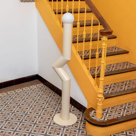 Déviation Simple by Axel Chay Floor lamp metal beige / H 120 cm - Exclusive - Axel Chay
