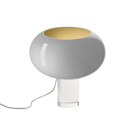 Lampe de table Buds 2 verre gris / Ø 41 x H 42 cm - Foscarini