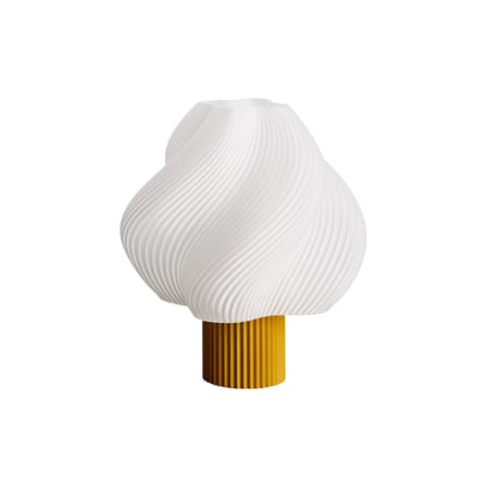 Lampe sans fil rechargeable Soft Serve jaune - CRÈME ATELIER