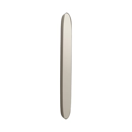 Miroir mural Framed Large métal beige / 44 x 118 cm - Muuto