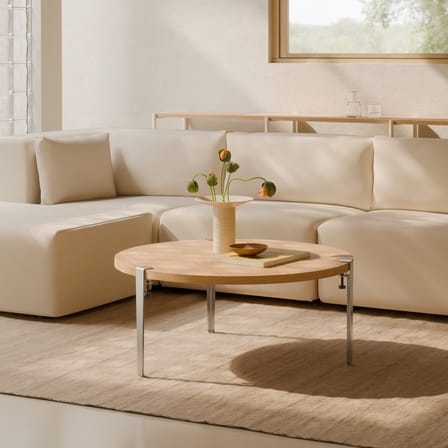 Pied Core avec fixation étau / H 43 cm / Pour créer table basse ou banc - TIPTOE