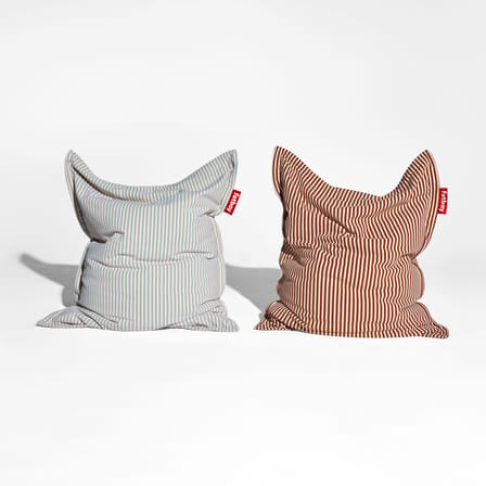 Pouf Original Slim Terry marron / Tissu éponge - 155 x 120 cm - Fatboy