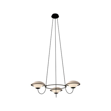 Suspension In The Air 3 verre blanc / Ø 97 cm - DCW éditions