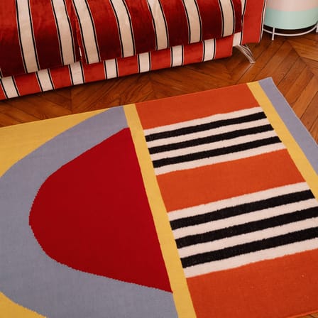 Tapis Eden / 90 x 55 cm - Tissé main - COLORTHERAPIS