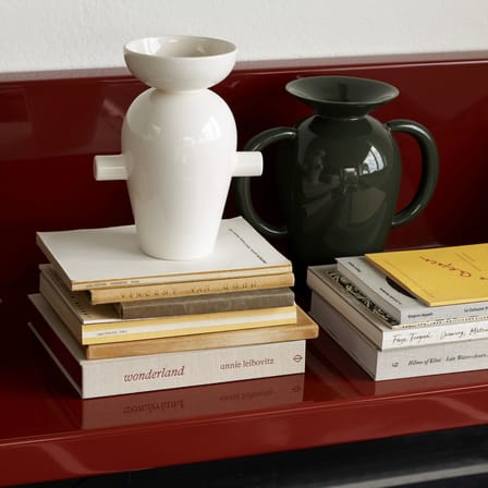 Vase Momento JH40 céramique blanc / Jaime Hayon - L 19,3 x H 28,8 cm - &tradition