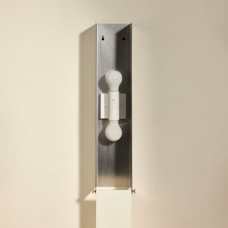 Wandleuchte Boxie Grand metall / H 60 cm - Metall & Gewebe - Maison Sarah Lavoine