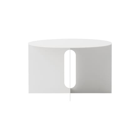 Androgyne Coffee table metal white / Ø 63 x H 38 cm - Audo Copenhagen