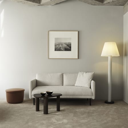 Couchtisch Sculp Small holz braun / 65 x 45,5 x H 39 cm - Normann Copenhagen