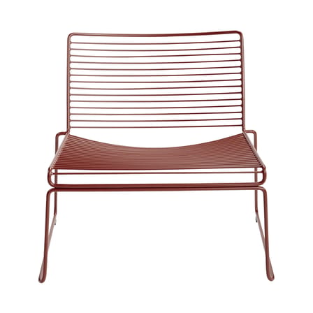 Fauteuil bas Hee métal orange - Hay